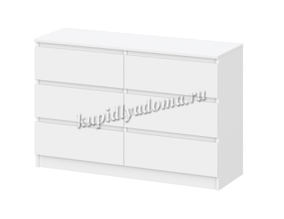 Комод Ницца НЦ.07 (Белый)