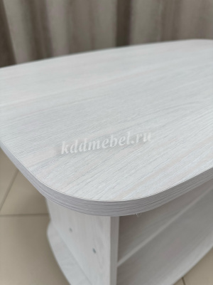 Стол журнальный №22 (Анкор белый)
