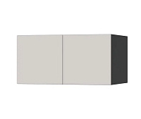 Антресоль Мята 0.8 (Графит/Кашемир)