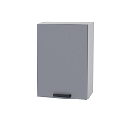 Шкаф верхний сушка 5С кухня Осло (Белый/Карбон сапфир) 