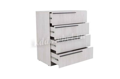 Комод Винтер-8 (Винтерберг/Темно-серый)