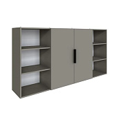 Полка навесная Мадрид ПН-2 1,8 (Мокко)