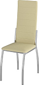 Стул Вагнер (Хром/Экокожа Ваниль) 