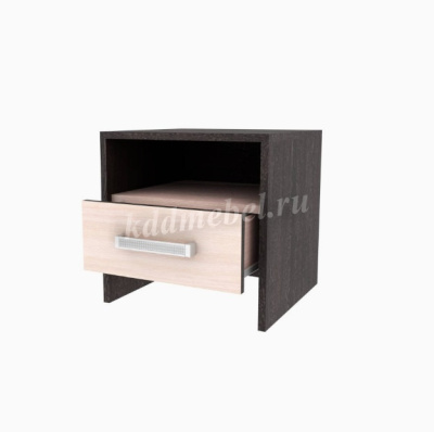 Тумба прикроватная Эрика (Венге/Дуб молочный)