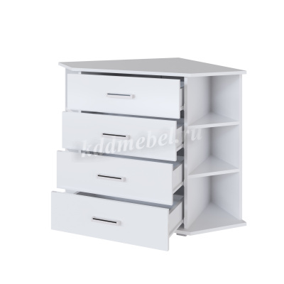 Комод Катрин-7 (Белый древесные поры)