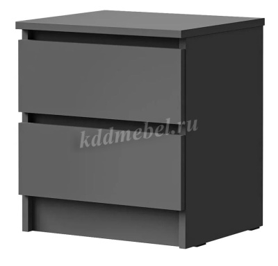 Тумба прикроватная Лето-2 (Графит)