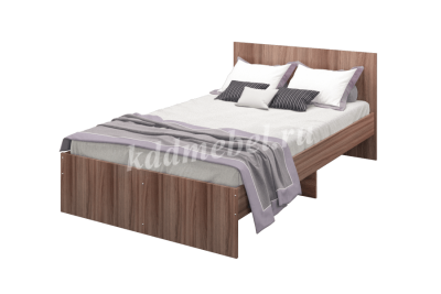 Кровать Мона 1.2 (Ясень темный)