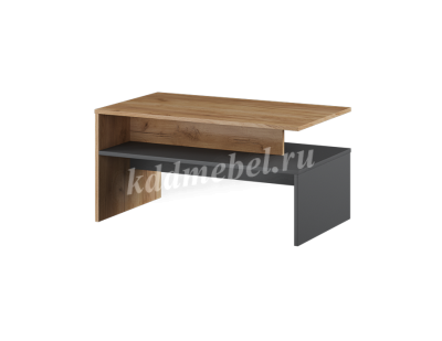 Стол журнальный Дублин (Дуб крафт золотой/Графит серый)