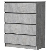 Комод Лето-4 0.8 (Цемент светлый)