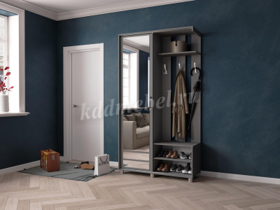 Прихожая Ларго-2 (Графит серый)