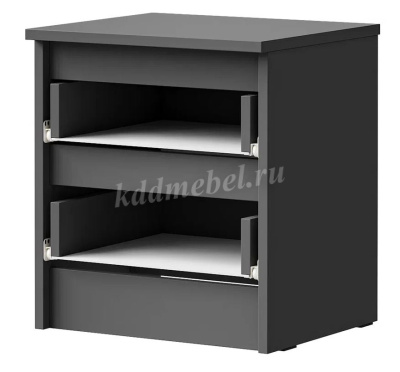 Тумба прикроватная Лето-2 (Графит)
