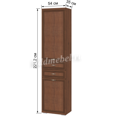 Пенал с ящиками Ливорно ЛШ-3 (Орех донской)