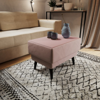 Домани мягкая мебель стол журнальный маяй велюр пыльная роза