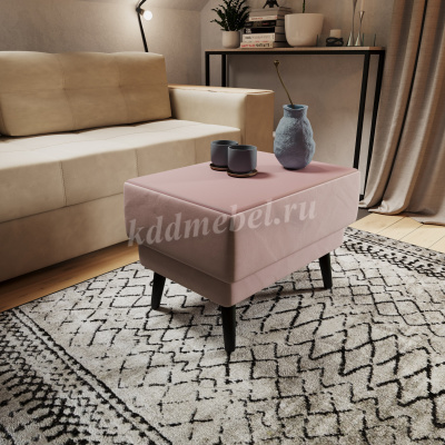 Стол журнальный Майя (Пыльная роза/мдф пудра)