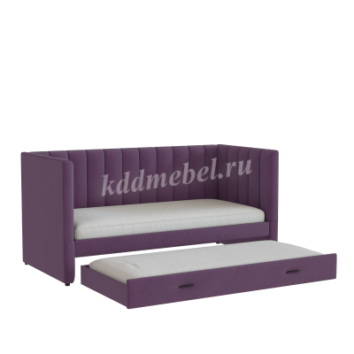 Кровать Нега 0.9 подростковая (Винный)