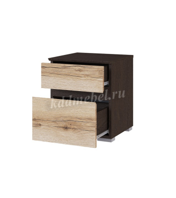 Тумба прикроватная Плейона спальня (Венге/Дуб делано)