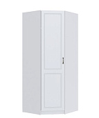 Шкаф угловой Апполия (Белый/Белый дуб)