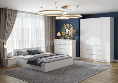 Комод Ницца НЦ.06 (Белый)