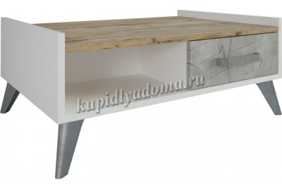 Стол журнальный Микс-1 (Дуб бунратти/Герион)