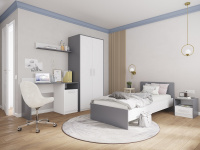 Детская кэнди графит белый 2