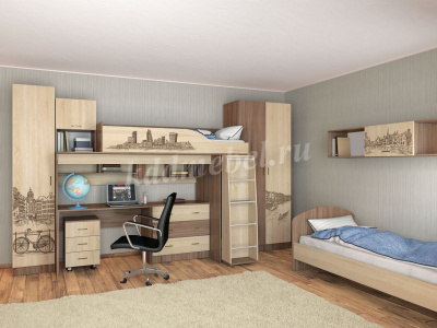 Тумба Орион (Ясень шимо/Дуб сонома)