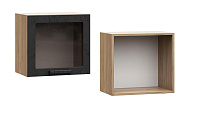 Шкаф верхний ШВГС 460*500 Кухня Ксения (Олива глянец)