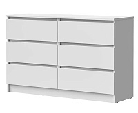 Комод Лето-6 1.2 (Белый)