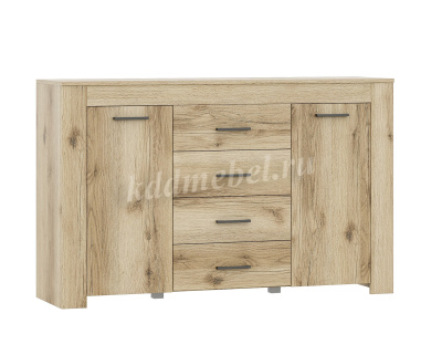 Комод Квадро-33 1400 (Дуб Делано светлый)