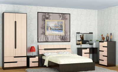 Тумба прикроватная Гавана (Венге/Дуб молочный)