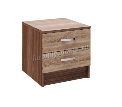 Тумба прикроватная Ронда (Ясень шимо/Дуб сонома)