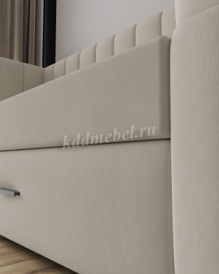 Кровать Нега 0.9 подростковая (Бежевый)