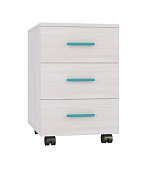 Тумба выкатная Каприз-4 (Анкор белый)