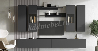 Пенал-4 Оникс навесной (Графит)