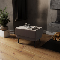 Домани мягкая мебель стол журнальный майя велюр коричневый