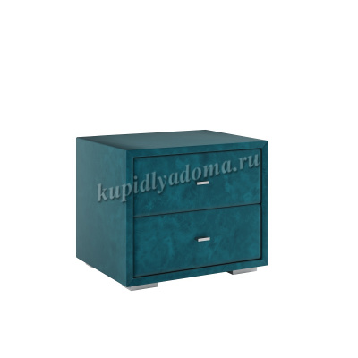 Тумба прикроватная Domani интерьерная (Бирюзовый)