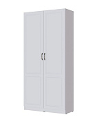 Шкаф 2-х створчатый Апполия гостиная (Белый дуб)