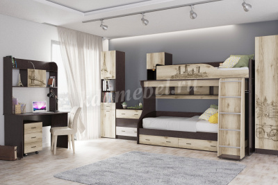 Комод Орион (Венге/Дуб делано)