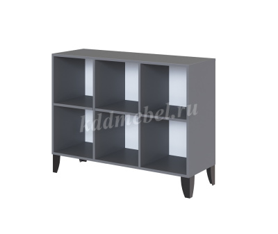 Комод Сириния (Серый графит/Пудра)