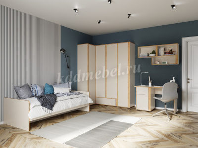 Комод Асцелла (Кашемир/Дуб крафт золотой)