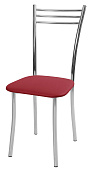 Стул обеденный Трио стандарт (Красный матовый)