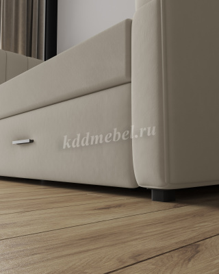 Кровать Нега 0.9 подростковая (Бежевый)