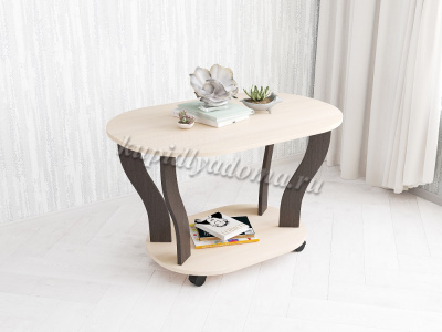 Стол журнальный Консул-3 (Венге/Дуб молочный)