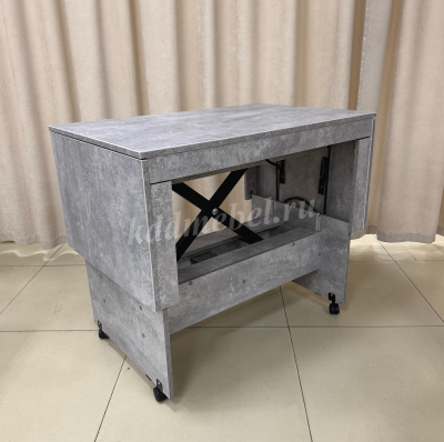 Стол Трансформер-14 2 кат. (Цемент темный)