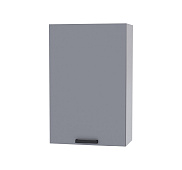 Шкаф верхний высокий с единым фасадом В6В кухня Крафт (Дуб сонома/Дуб крафт серый)