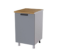 Шкаф нижний глубокий Г5Р кухня Тоскана без столешницы (Белый/Белый глянец)