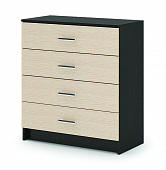 Комод Гармония КМ 601 4 ящика (Венге/Дуб белфорт)