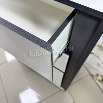 Комод Асцелла (Белый/Графит серый)