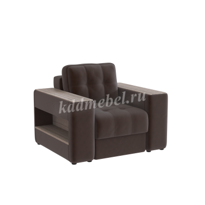 Кресло Доро (Коричневый/Сандал белый)