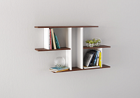 Полка ПН-4 (Орех Донский/Белый Древесные поры)