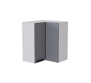 Шкаф верхний угловой УВП2 кухня Кантри (Белый/Дуб канадский)